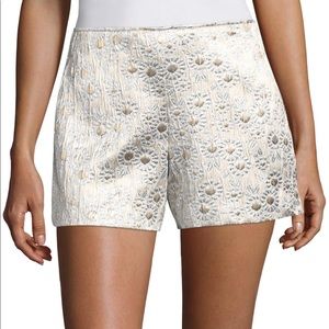 Trina Turk Gold Link Shorts